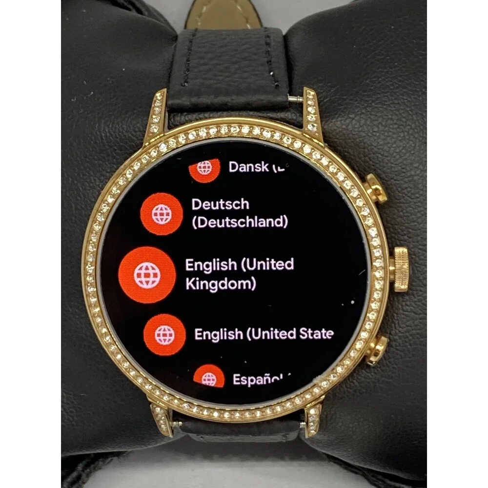 Fossil Gen 4 Authentic Digital Dial Smart Watch Custom Band FTW6011 BA340